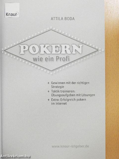 Pokern wie ein Profi