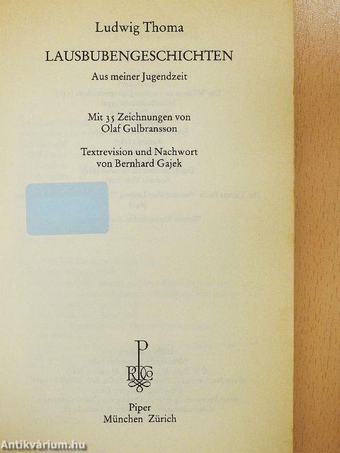 Lausbubengeschichten