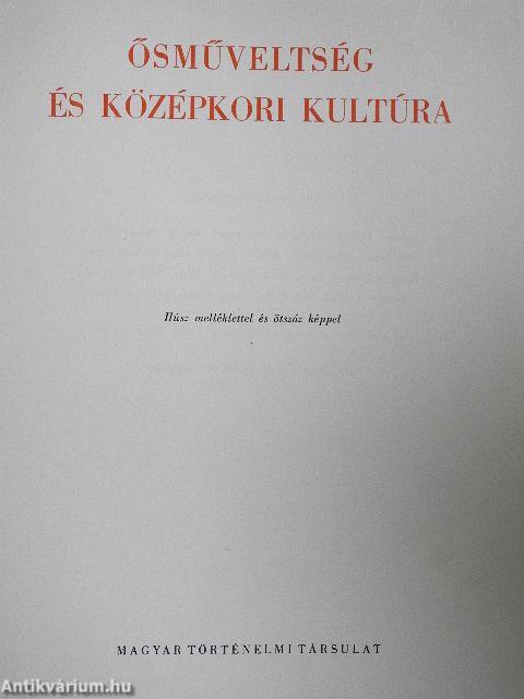 Magyar művelődéstörténet 1.