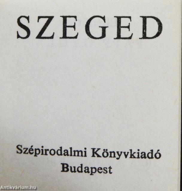 Szeged (minikönyv)