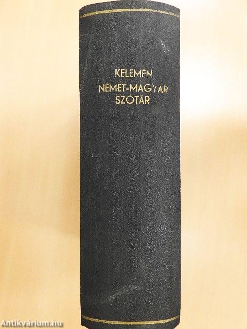 Német-magyar nagyszótár