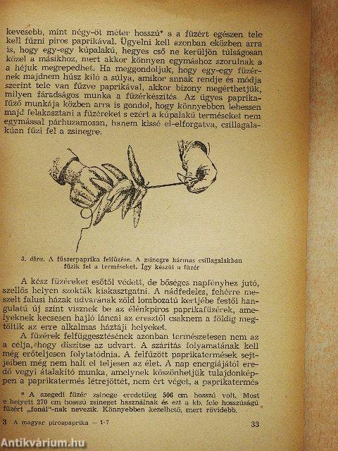A magyar pirospaprika
