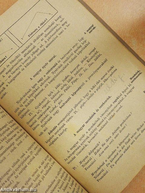 A magyar nyelv élete