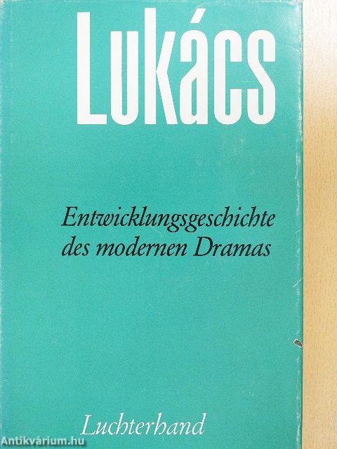 Entwicklungsgeschichte des modernen Dramas