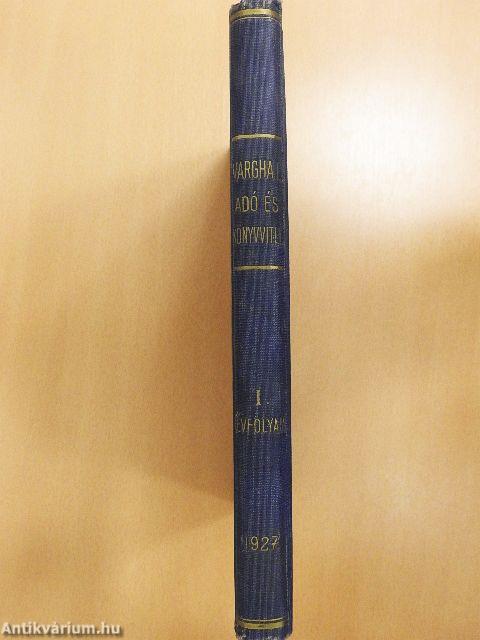 Adó és könyvvitel 1927.