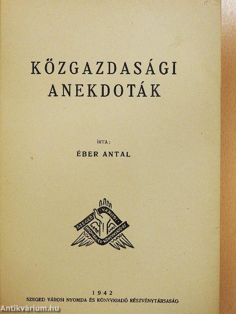 Közgazdasági anekdoták