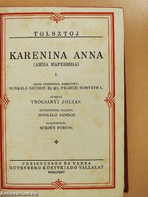 Karenina Anna I-IV.