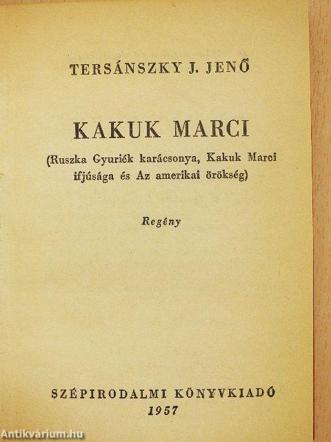 Kakuk Marci 