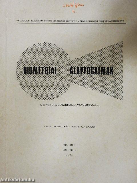 Biometriai alapfogalmak