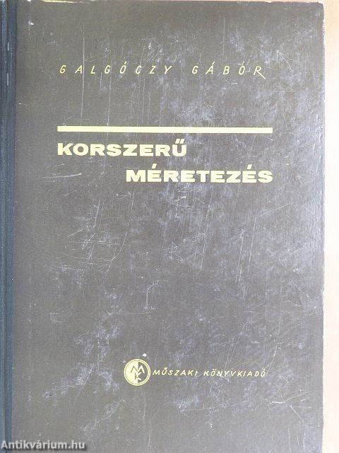 Korszerű méretezés