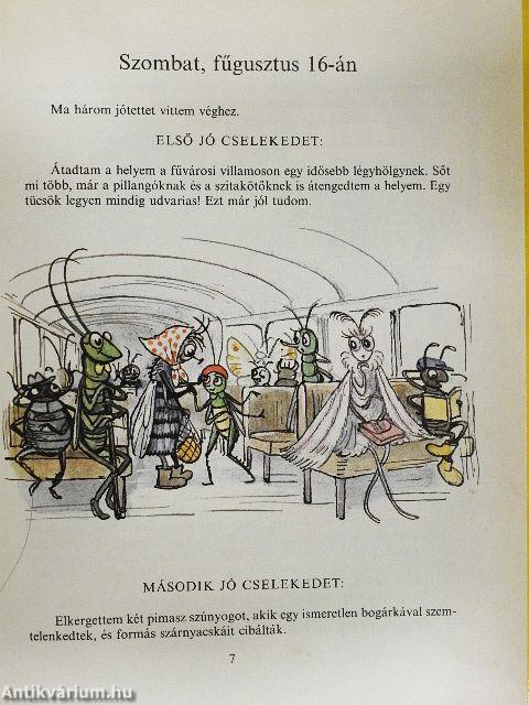 Tücsök Tóbiás naplója