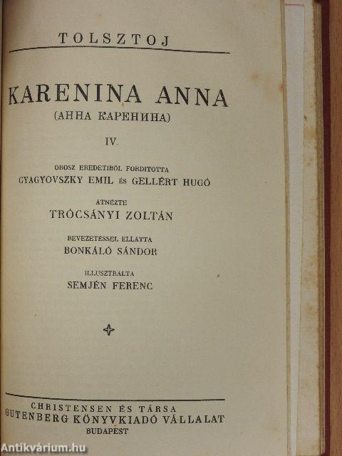 Karenina Anna I-IV.