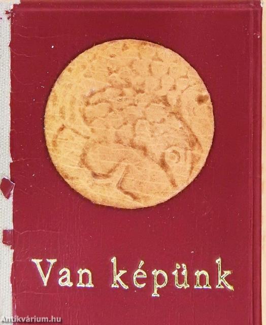 Van képünk (minikönyv) - Plakettel