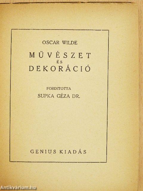 Művészet és dekoráció I-II.