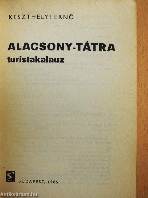 Alacsony-Tátra turistakalauz