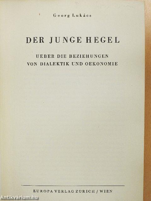 Der junge Hegel