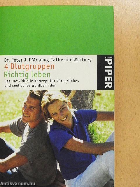 4 Blutgruppen - Richtig leben