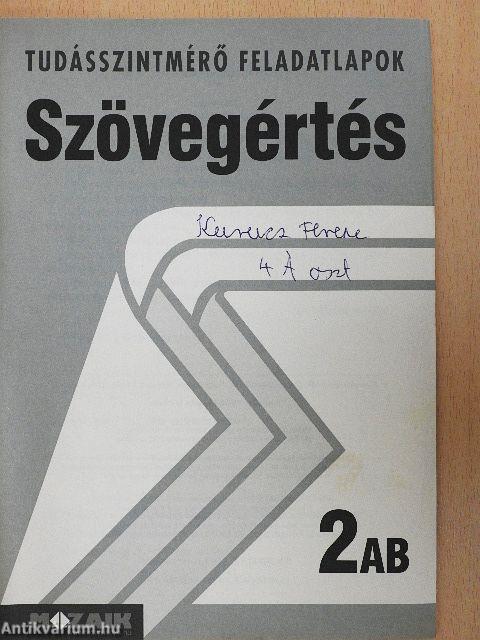 Szövegértés 2AB