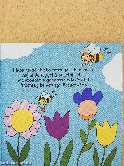 Csíkoska a lusta méhecske