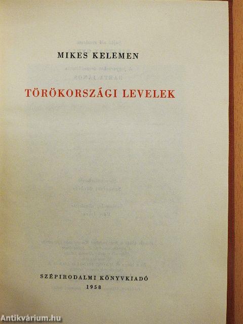 Törökországi levelek
