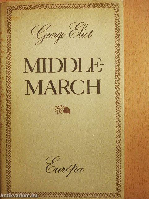 Middlemarch I-II.