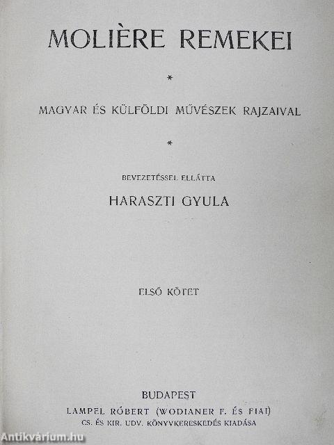 Moliére remekei I. (töredék)