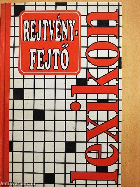 Rejtvényfejtő lexikon