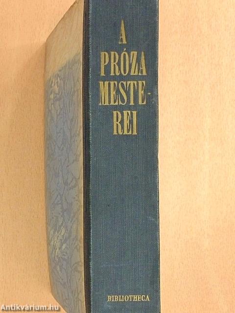 A próza mesterei