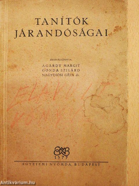 Tanítók járandóságai