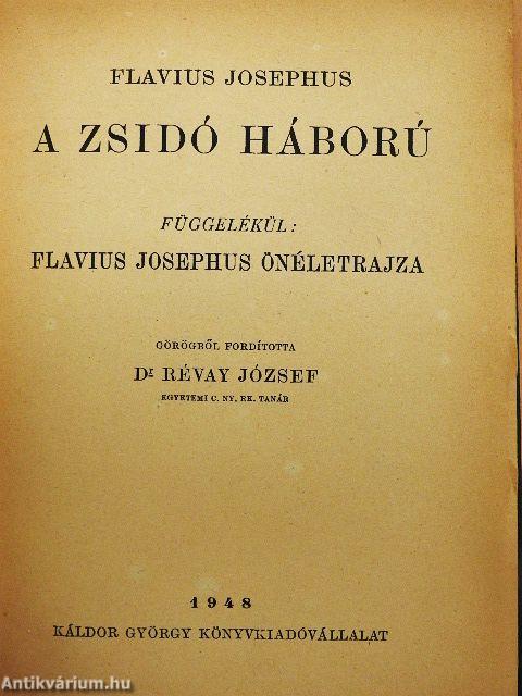 A zsidó háború