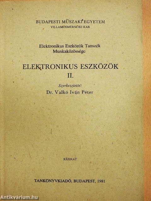 Elektronikus eszközök II.