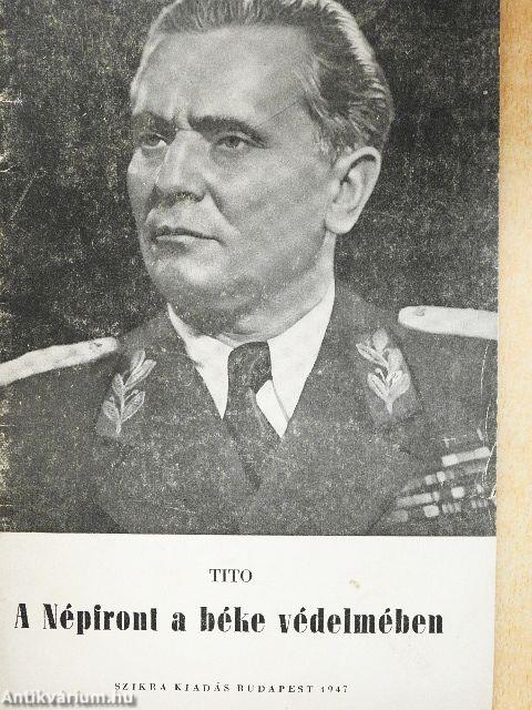 A Népfront a béke védelmében