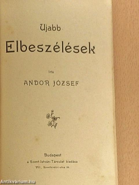 Ujabb Elbeszélések