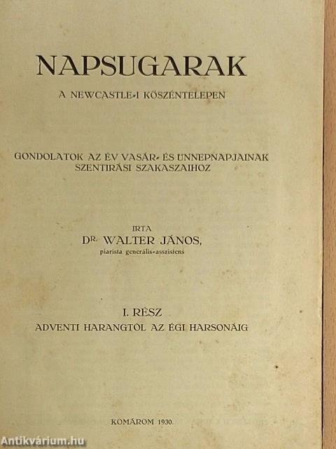 Napsugarak I-III.
