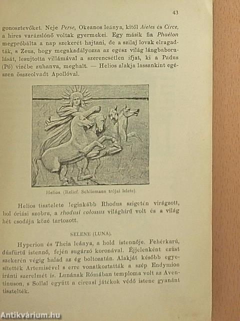 Görög-római mythologia