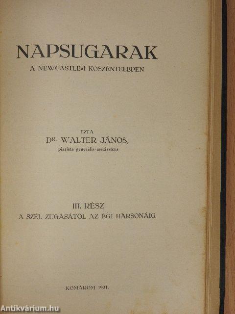 Napsugarak I-III.