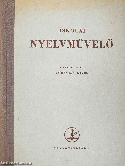 Iskolai nyelvművelő