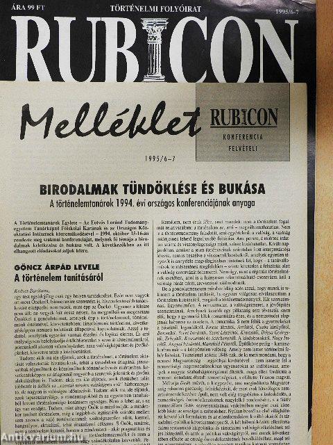 Rubicon 1995/6-7.