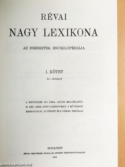 Révai nagy lexikona 1-20.