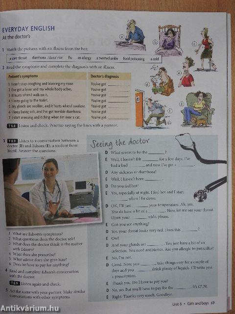 New Headway - Pre-Intermediate - Student's Book/Workbook without key - CD-vel és DVD-vel