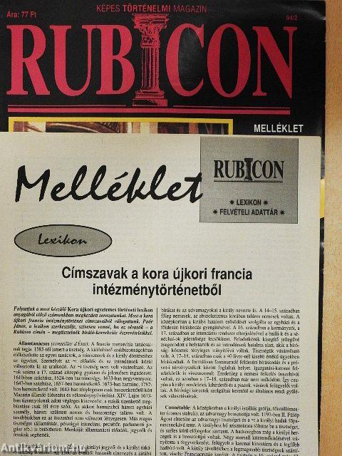 Rubicon 1994. (nem teljes évfolyam)