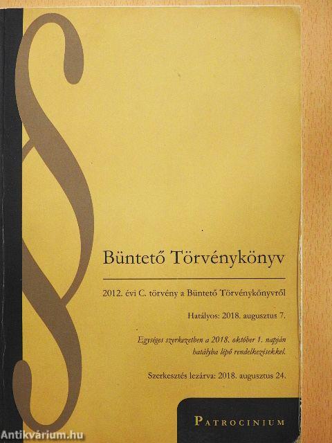 Büntető Törvénykönyv