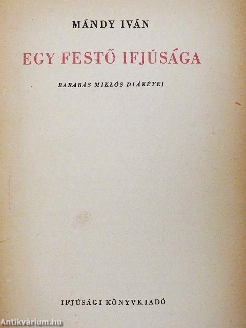 Egy festő ifjúsága