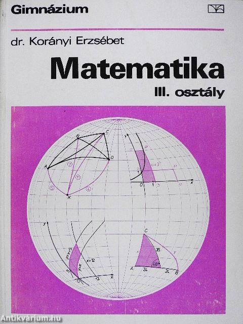 Matematika III.