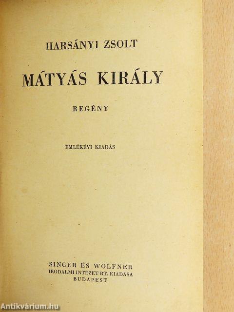 Mátyás király
