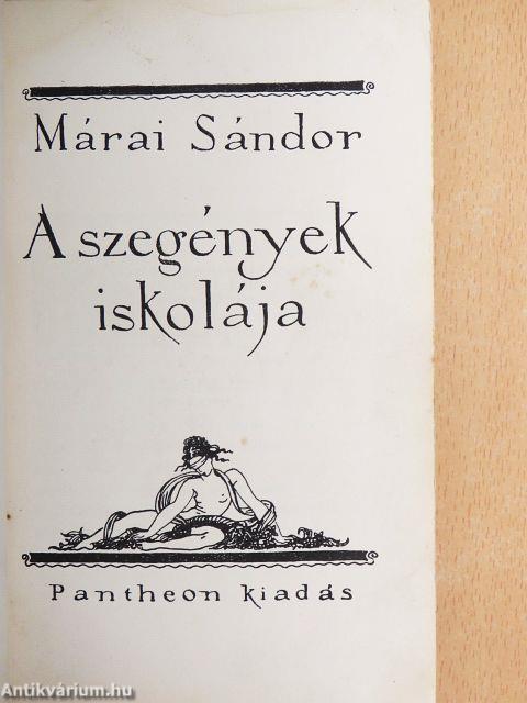 A szegények iskolája