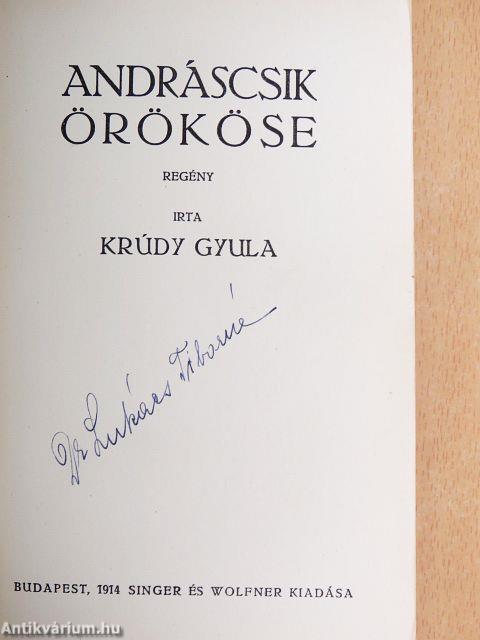 Andráscsik örököse