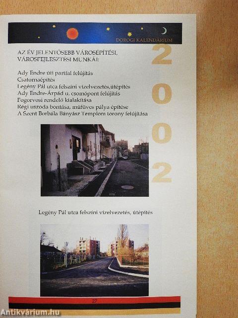 Dorogi kalendárium 1995-2010
