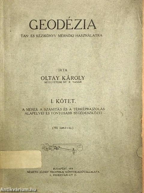 Geodézia I.