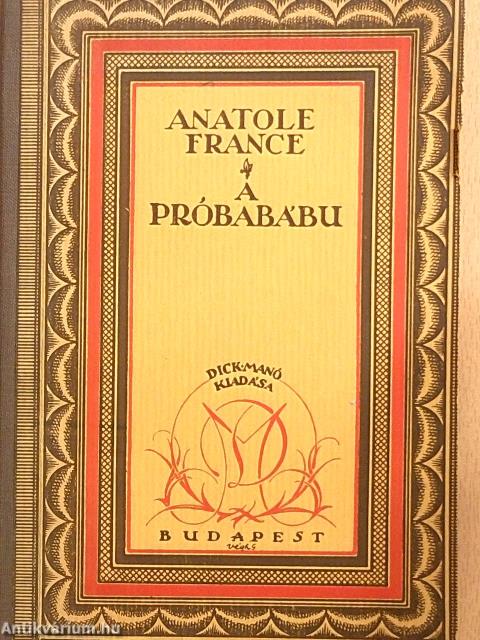 A próbabábú